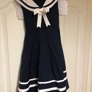 Girls sailer dress